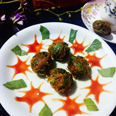 A picture of Spinach Seviyan Appe.