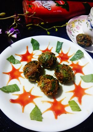 A picture of Spinach Seviyan Appe.