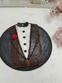 عکسی از دستور کیک انگلیسی کاکائویی