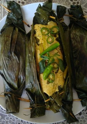 Foto resep Pepes tahu jamur tiram kemangi