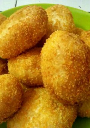 Foto resep Roti Goreng Empuk Isi AyamMayo No Ulen