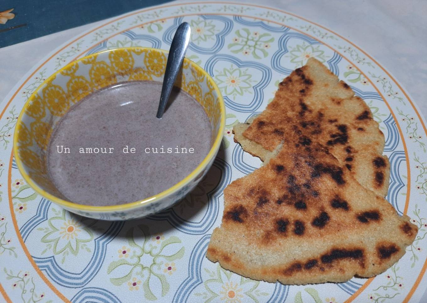 Kesra à base de blé semi complet ☕