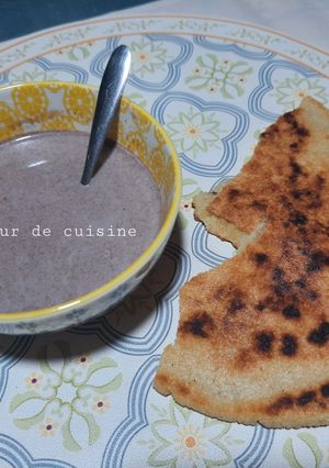Une photo de Kesra à base de blé semi complet ☕