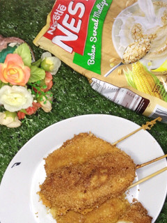 Foto resep Corn Dog Mozzarella Nestum