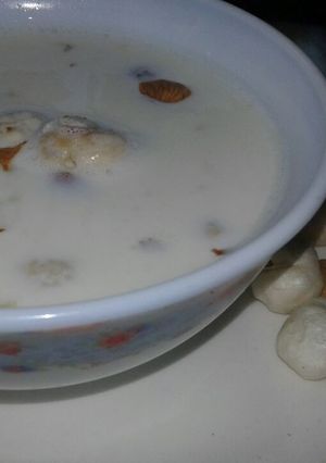 A picture of Fool makhana kheer.