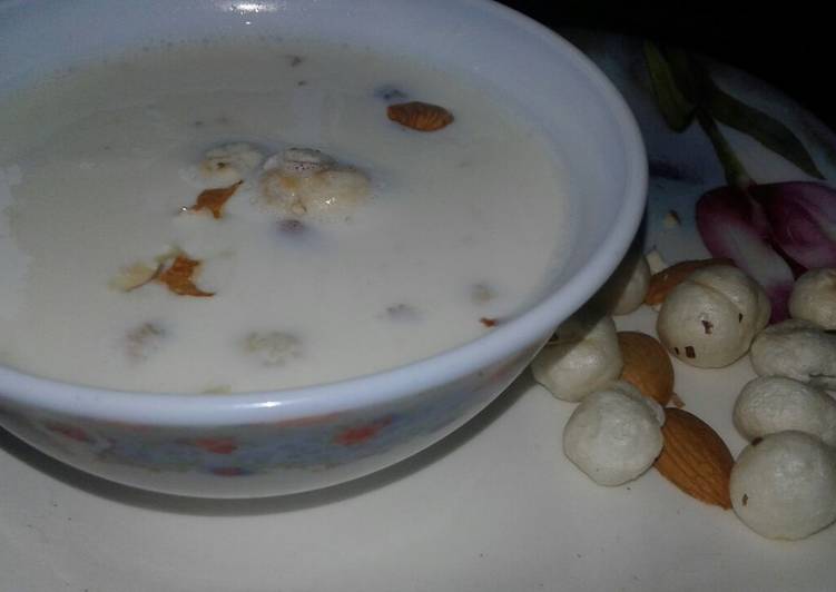 Fool makhana kheer