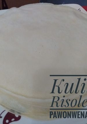 Foto resep Kulit Risoles menggunakan tepung tapioka