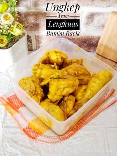 Foto resep Ungkep Ayam Lengkuas Bumbu Racik