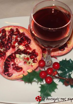 A picture of Pomegranate drink.