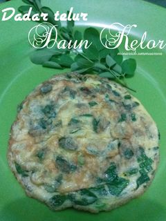 Foto resep Dadar telur Daun kelor #79³