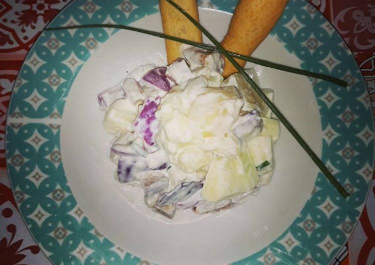 Insalata di aringa affumicata