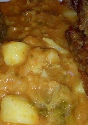 Pulutyka (kelkáposzta) főzelék recept fotója