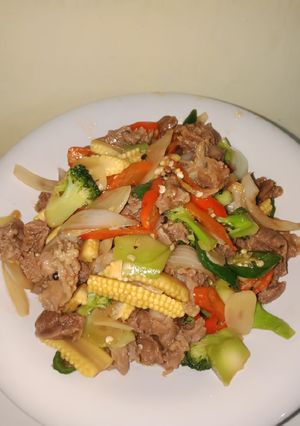 Foto resep Sapi Lada Hitam