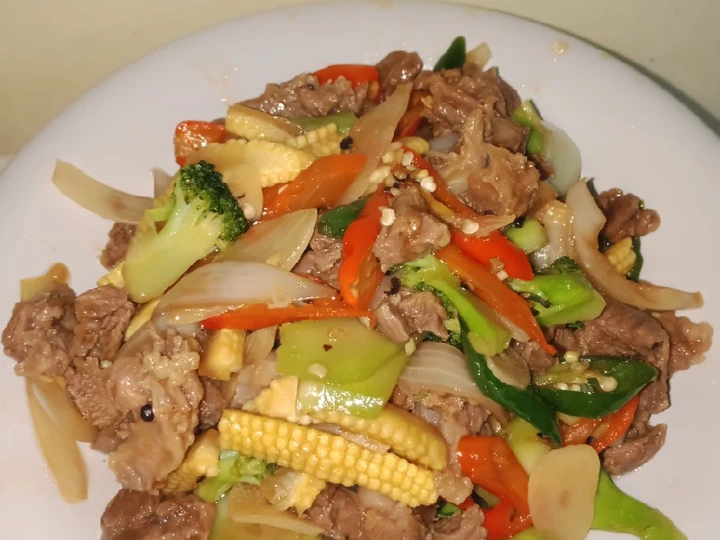 Cara Gampang Menyiapkan Resep Sapi Lada Hitam yang Enak