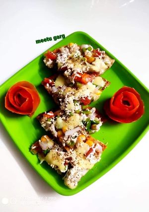 रोटी पिज़्ज़ा (Roti Pizza) रेसिपी मुख्य फोटो