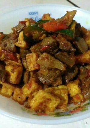 Foto resep Sambel goreng ati,ampela n tahu