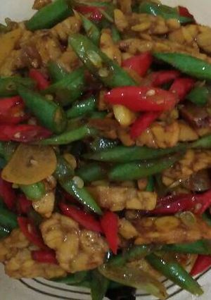 Foto resep Tumis buncis tempe