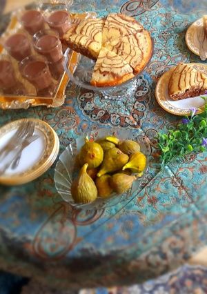 عکسی از دستور کیک زبرا (۲)