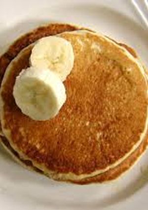 Una foto de Pancakes de banano