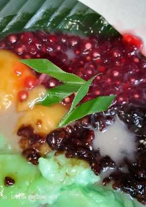 Foto resep Bubur manis campur 4 varian rasa