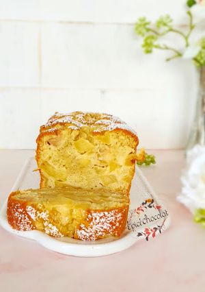 Une photo de Cake fondantissime aux pommes