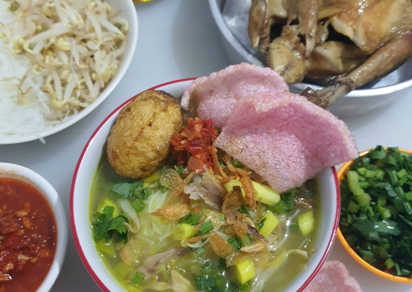 Soto ayam Padang ala fe