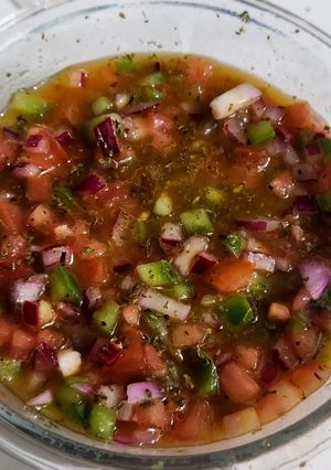 Una foto de Salsa criolla