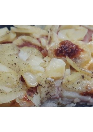 Una foto de Pastel de papas