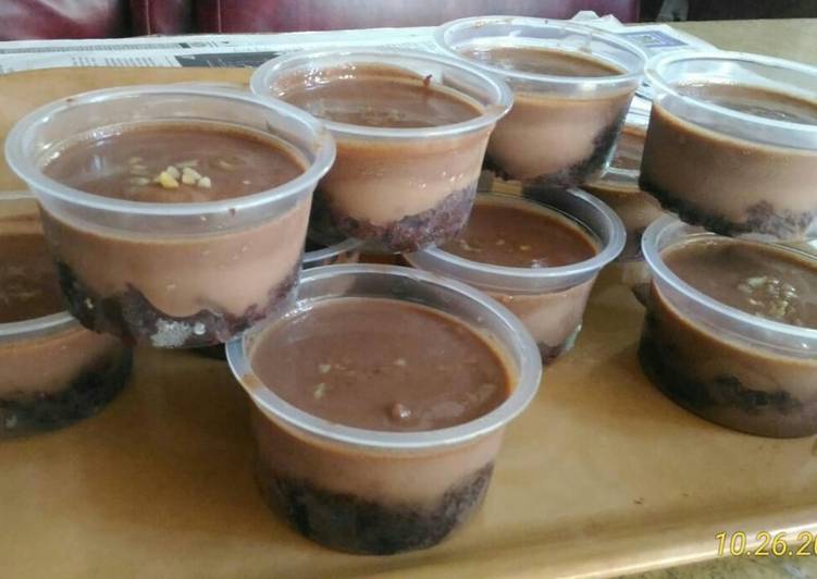 105.Dessert Milo coklat