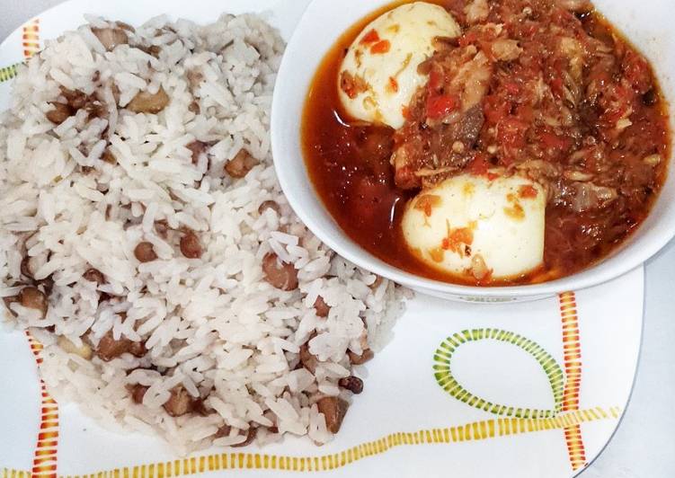 How to Prepare Quick Rice n beans ata stew | This is Recipe So Great You Must Try Now !!