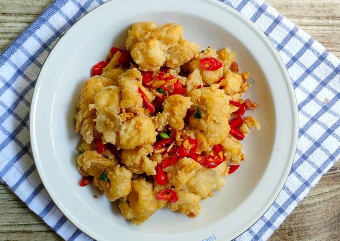 Resep: Tahu Crispy Cabe Garam Untuk Jualan