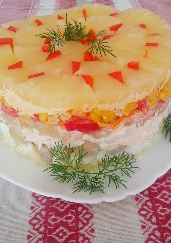 Салат з ананасу