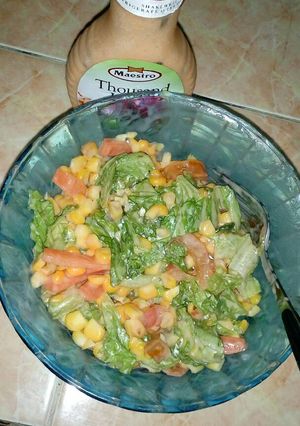 Foto resep Salad sayur sederhana