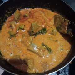 รูปของ Rendang hati sapi menu lebaran