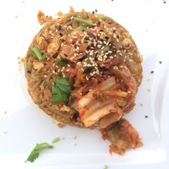 A picture of Kimchi Fried Rice.