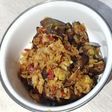 Terong tumis udang rebon