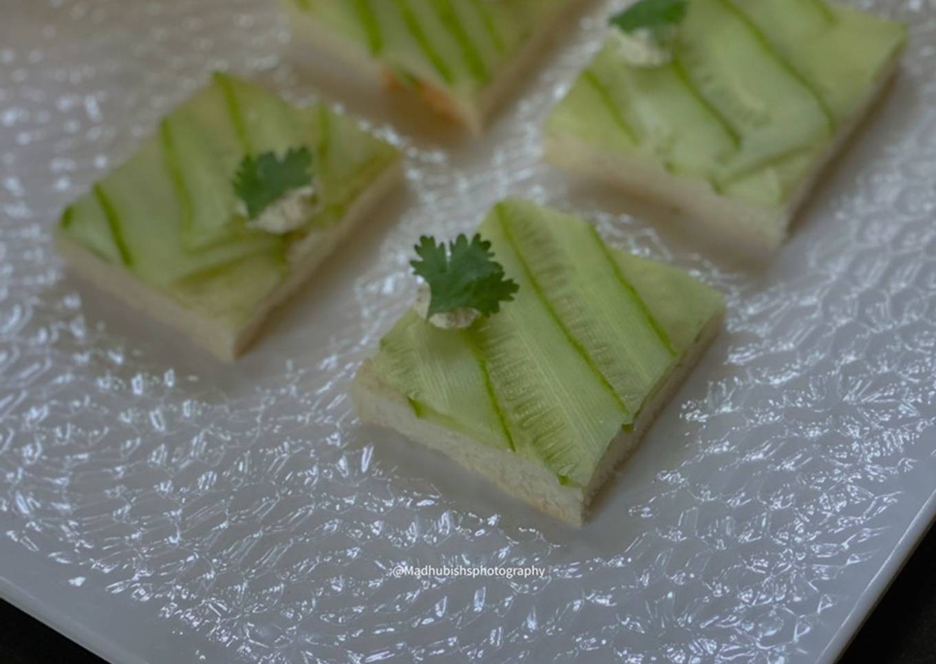 Classic Cucumber Tea Sandwich