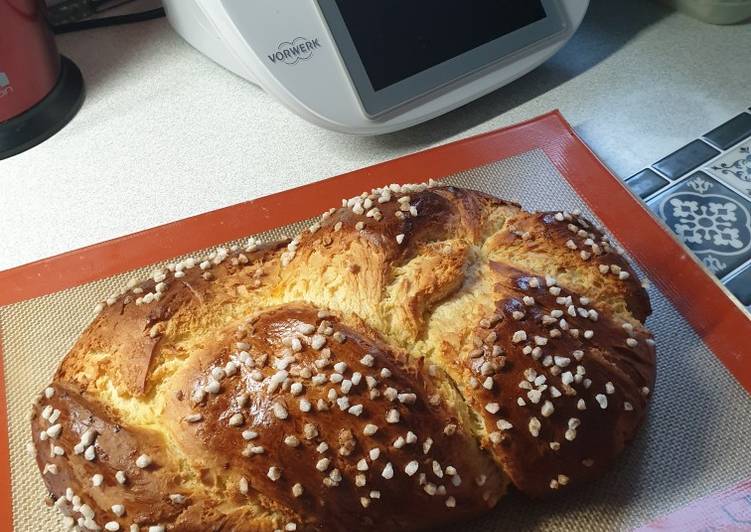 La façon simple de faire des recettes Brioche &#34;Super Bonne&#34; au Thermomix à la maison