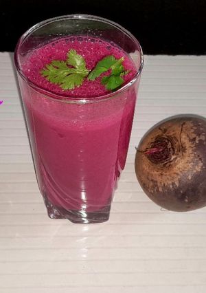 A picture of Beetroot Buttermilk.