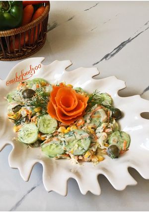 عکسی از دستور سالاد تابستانی🥗