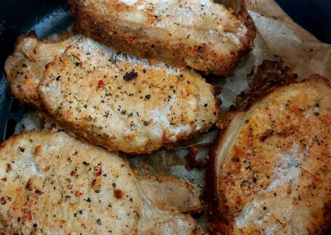 Steps to Prepare Perfect Spanish Seasoned Pork Loin Steaks