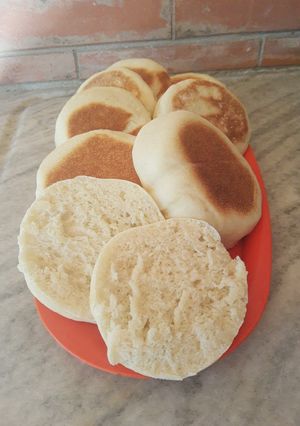 Una foto de Muffins ingleses sin horno