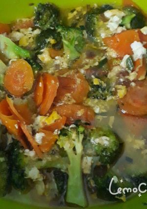 Foto resep Tumis orak arik telur brokoli