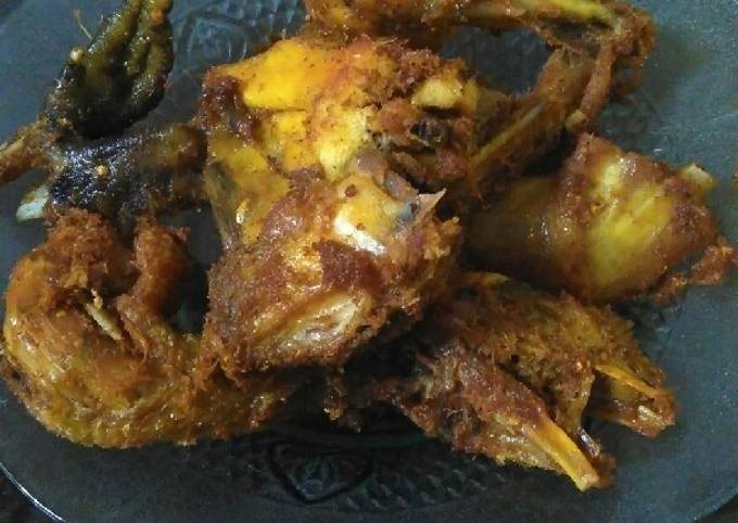 Resep Ayam Goreng Bumbu Kuning Anti Gagal