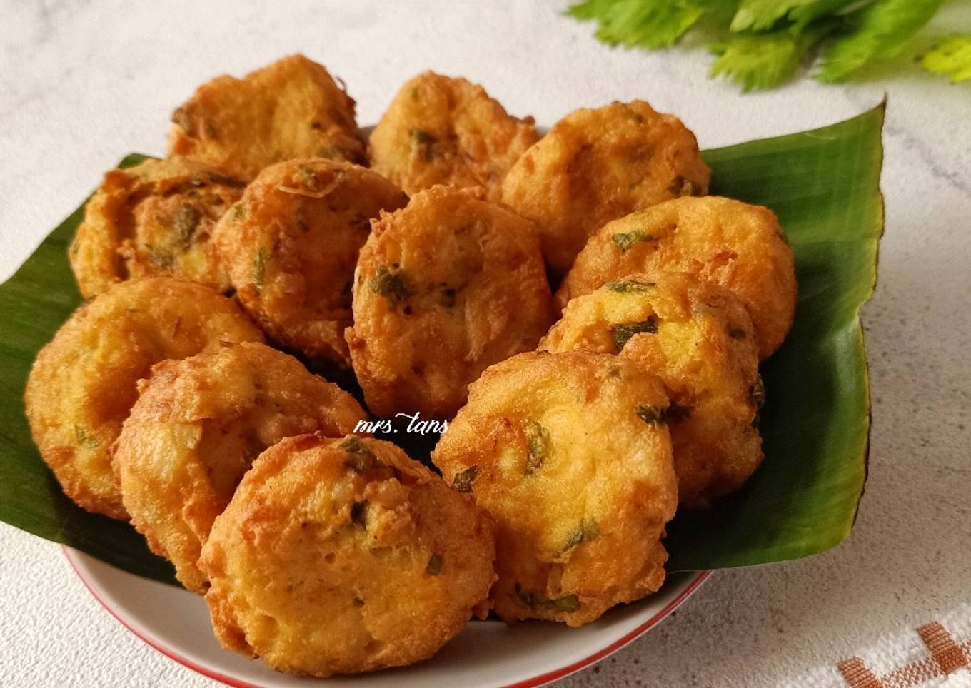 Perkedel Tahu Udang