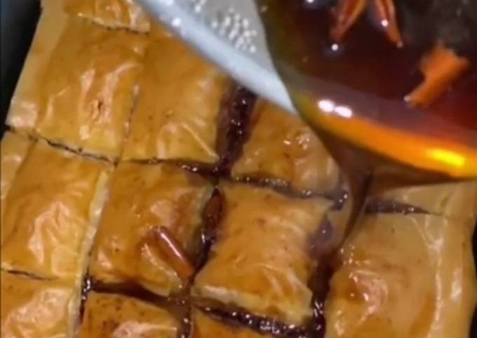 How to Make Baklava pistache amande noix de pecan