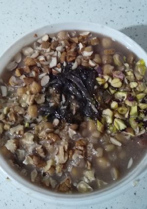 عکسی از دستور آش دندونی