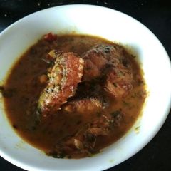 Rohu fish curry A picture of Rohu fish curry.