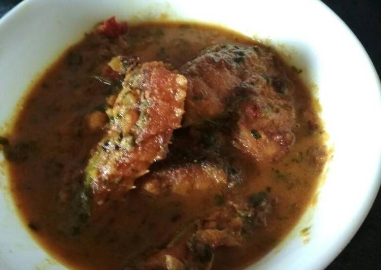 Tasty And Delicious of Rohu fish curry