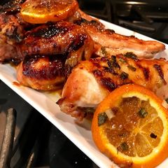 A picture of Easy Roasted Orange Chicken.